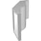 Ekena Millwork 5-in. W x 6-in. D x 10-in. H Funston Architectural Grade PVC Knee Brace BRCP05X06X10FST - alternate 3